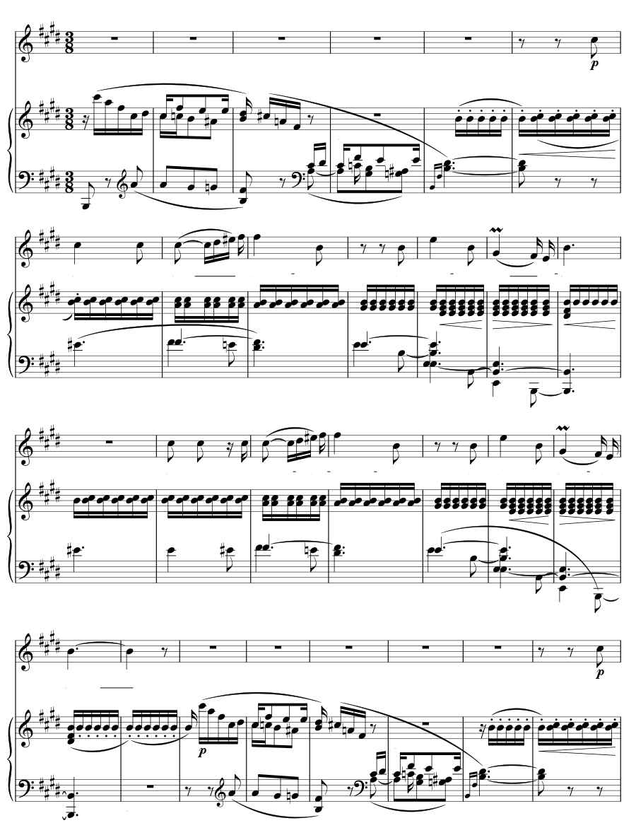 Лунная ночь (Mondnacht). Круг песен, соч. 39