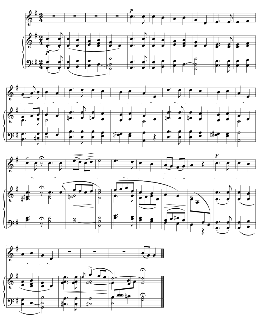 Песни невесты II («Дай прильнуть к его груди») (Lieder der Braut II (Lass mich ihm am Busen hangen))