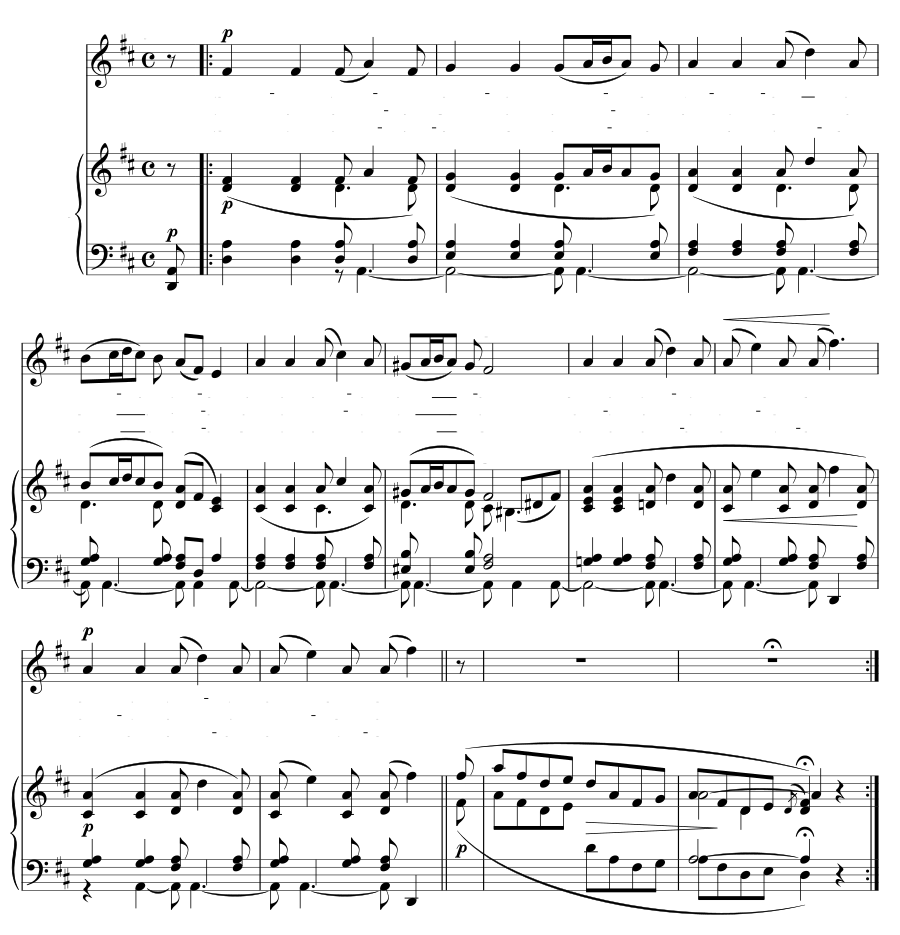 Горская колыбельная (Hochländisches Wiegenlied). Мирты, соч. 25