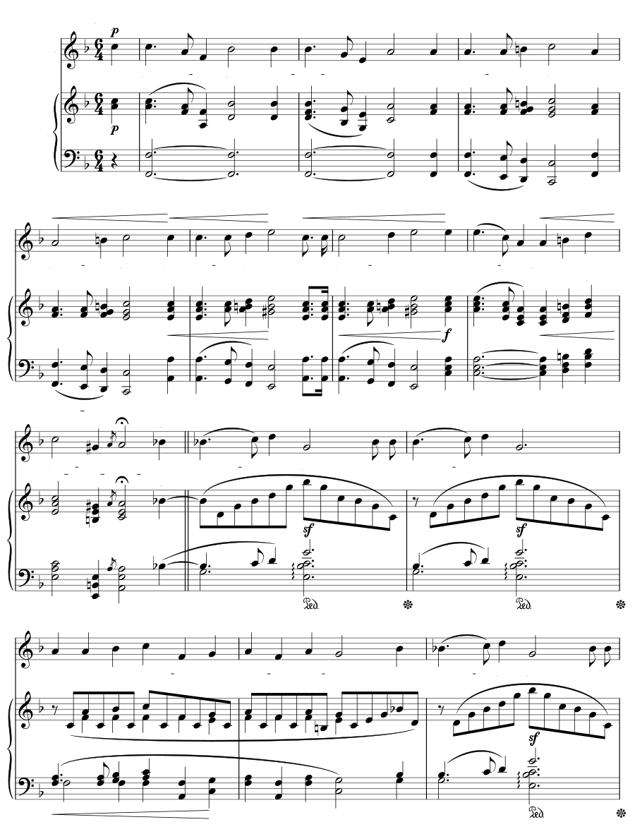 На западе (Im Westen). Мирты, соч. 25