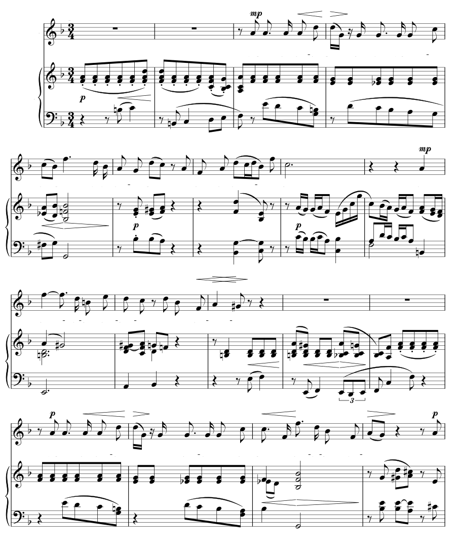 Хвалю я нежный цветок (I praise the tender flower). 3 песни на стихи Роберта Бриджеса, соч. 43