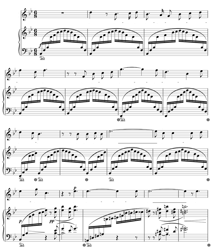 Тайный призыв (Heimliche Aufforderung). 4 песни, соч. 27