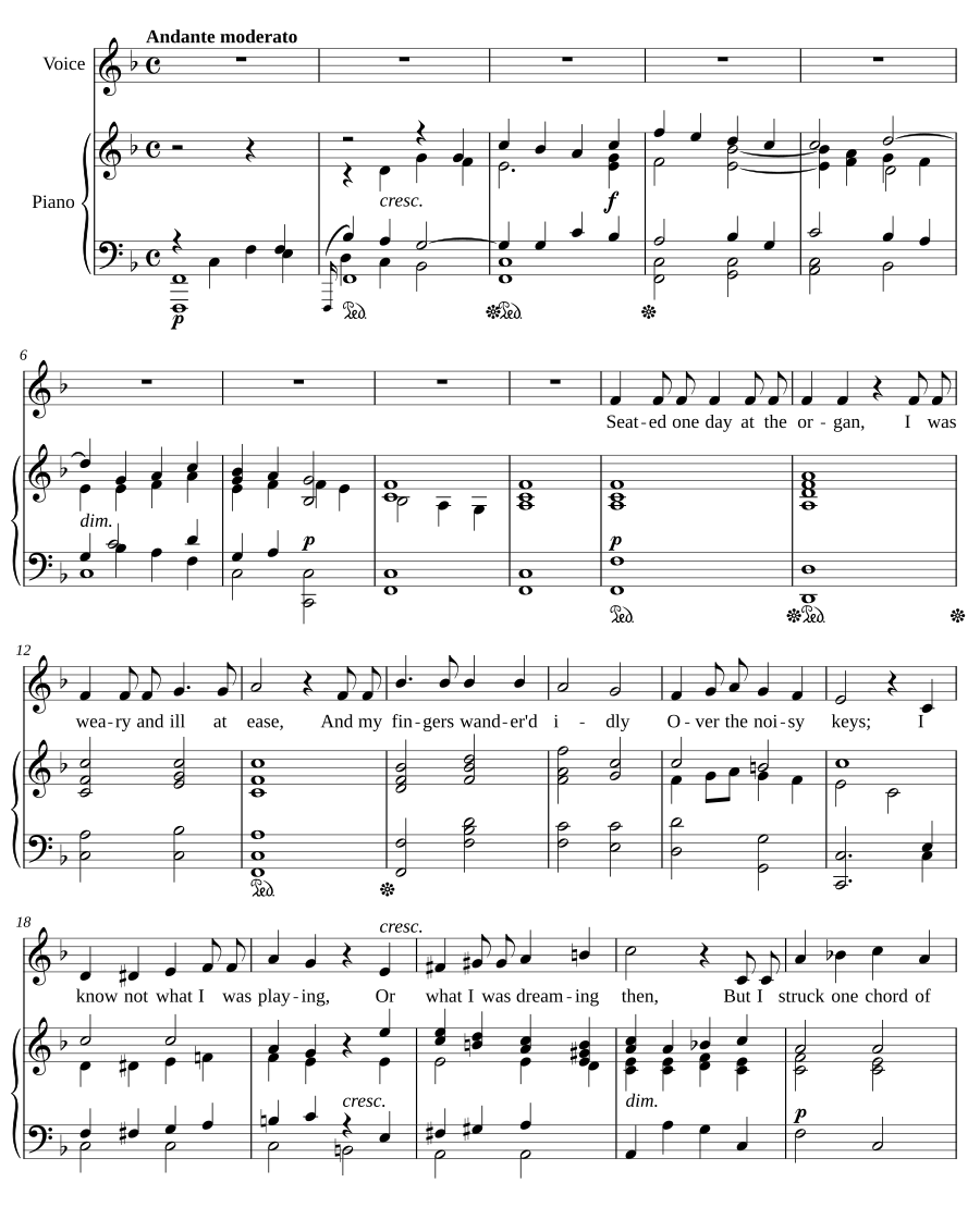 Утраченный аккорд (The Lost Chord)