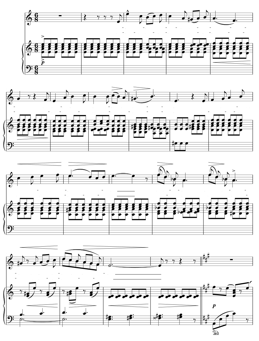 Милые ласточки (Gentilles hirondelles). 6 мелодий и хабанера