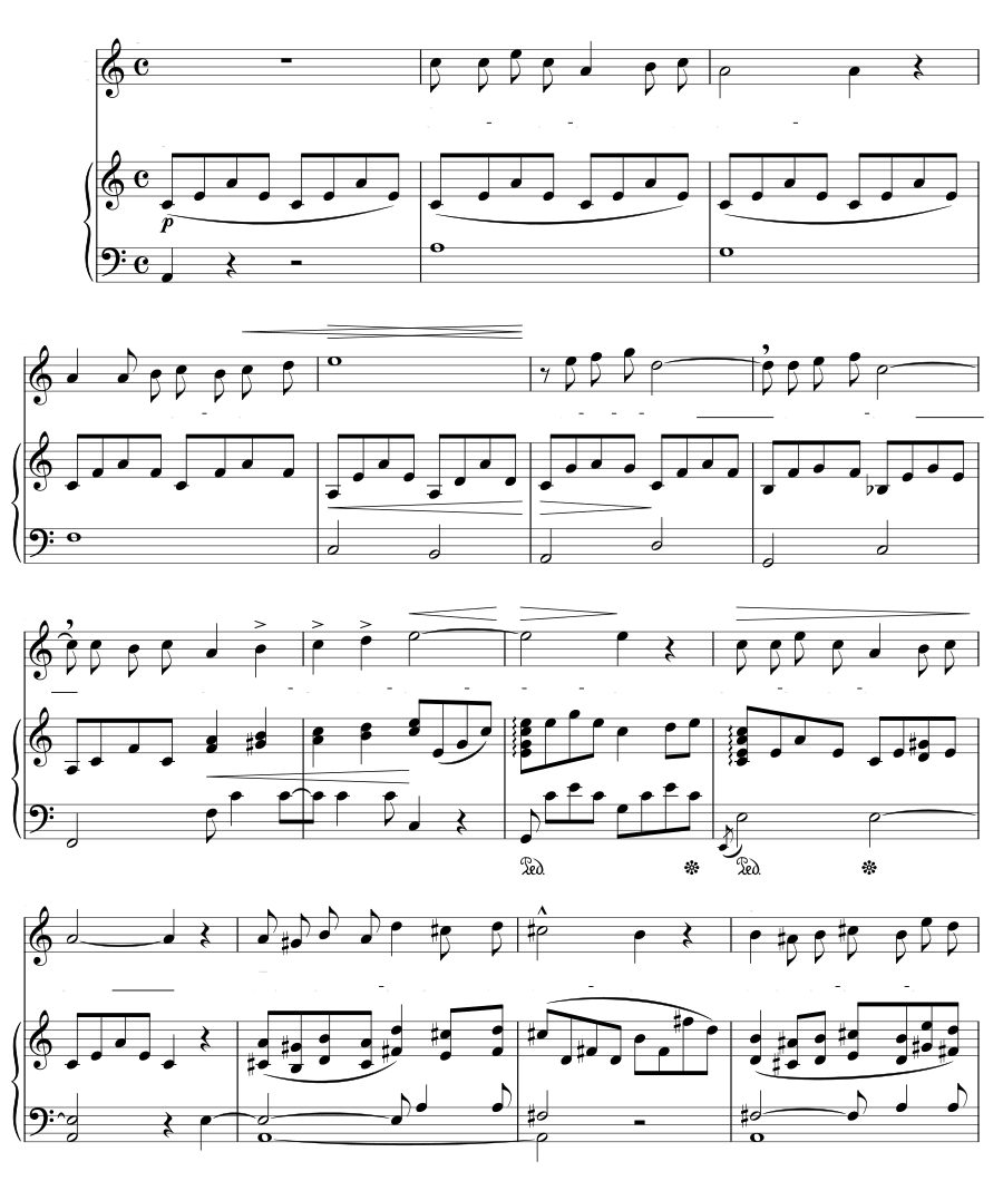 Меланхолическая песня (Chanson mélancolique). 6 мелодий и хабанера