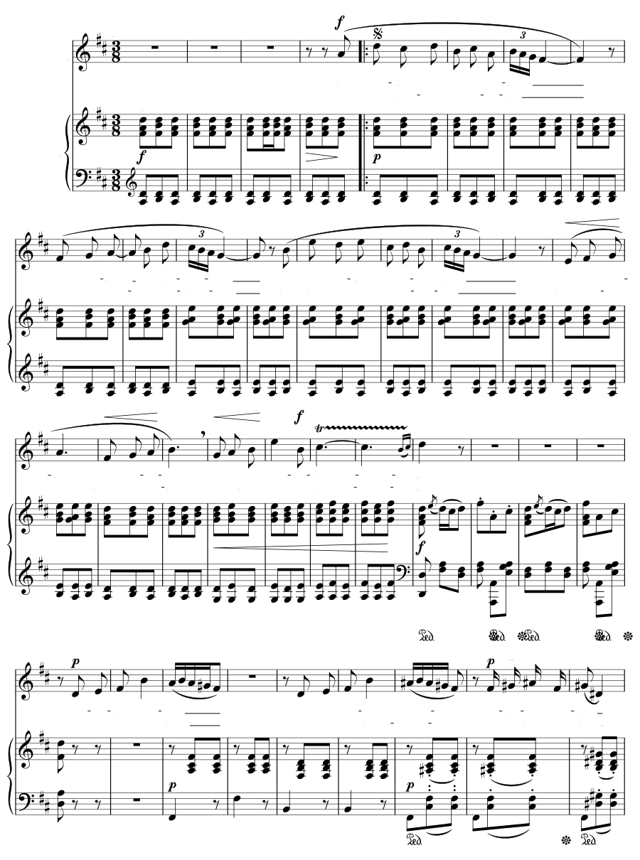 Девушки Кадиса (Les filles de Cadix, VWV 1135). 6 мелодий