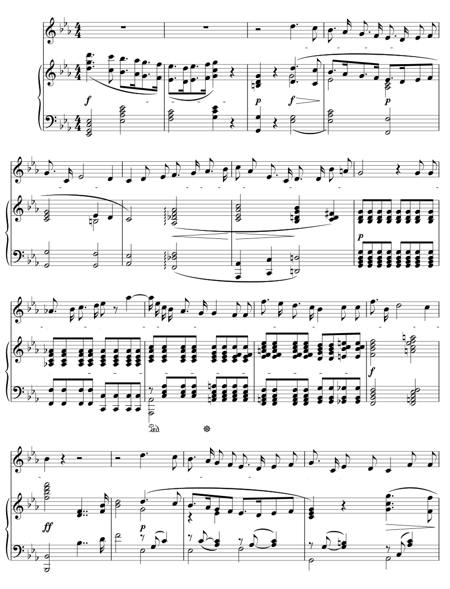 Скорби (Schmerzen). 5 стихотворений для женского голоса (Песни Везендонк)