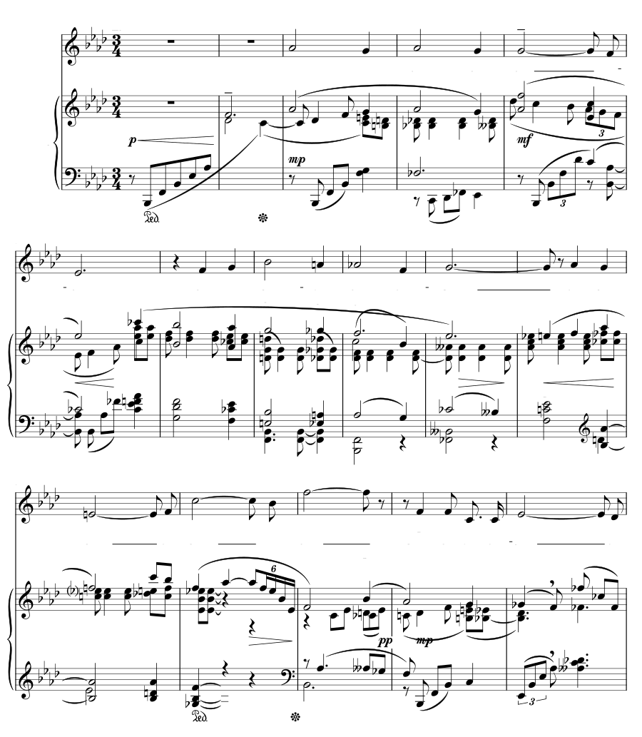 Прочь, о, прочь эти губы (Take, o take those lips away). Саудаде