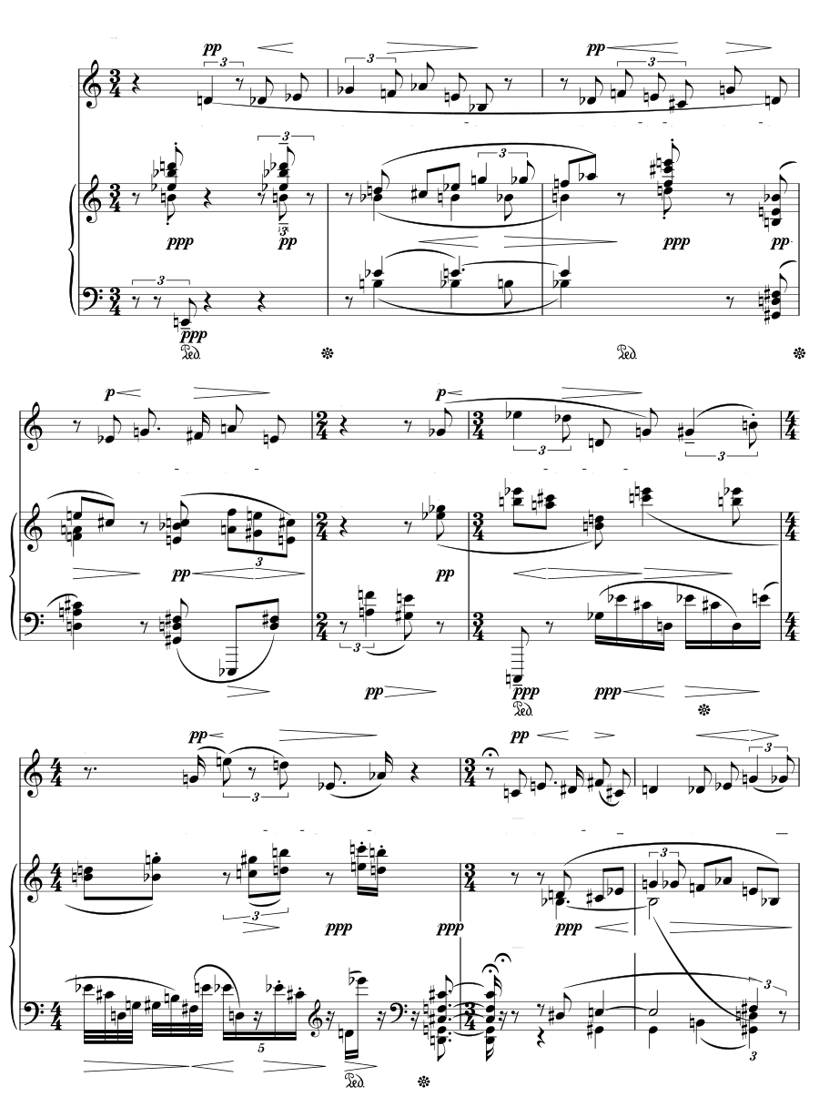 Эта песня — для тебя одной (Dies ist ein Lied für dich allein). 5 песен из «Седьмого кольца», соч. 3