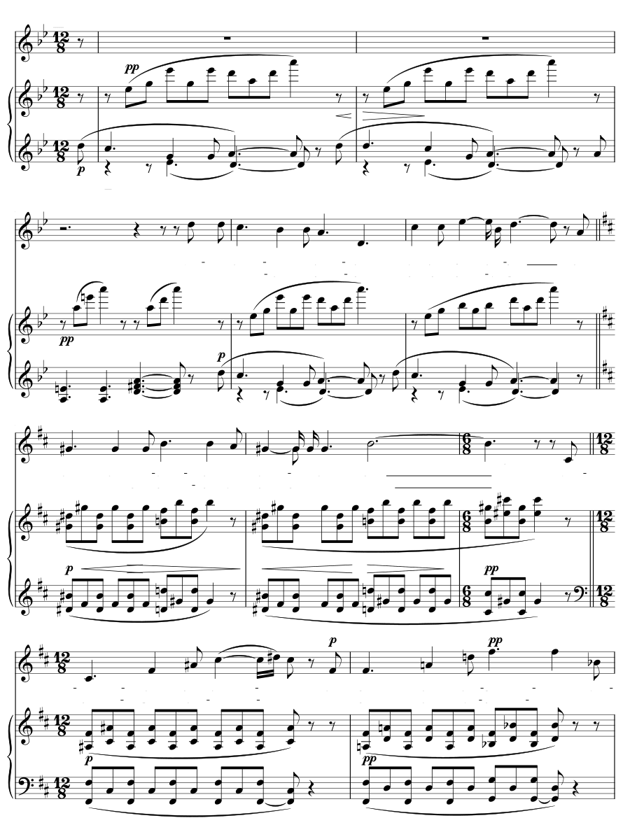 Тайная любовь (Verschwiegene Liebe). Песни на стихи Эйхендорфа