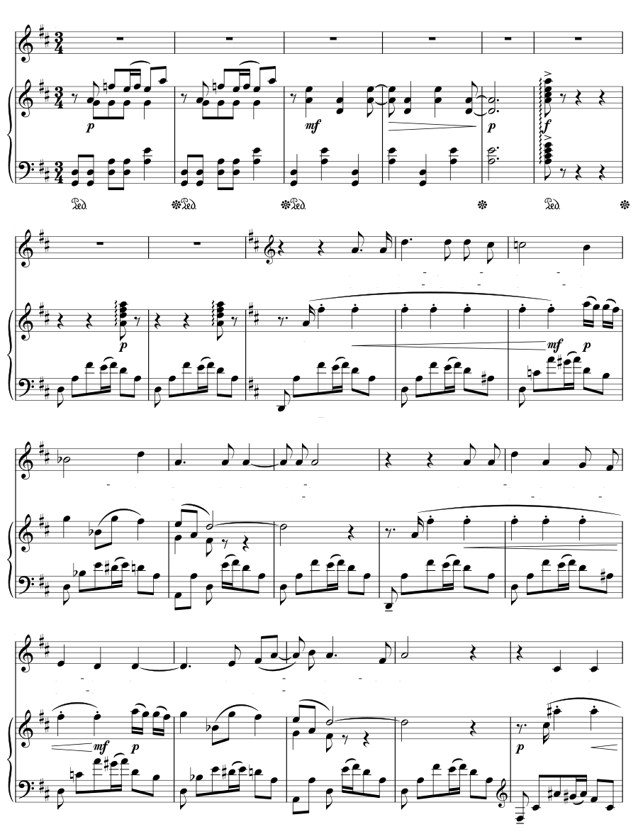 Серенада (Das Ständchen). Песни на стихи Эйхендорфа