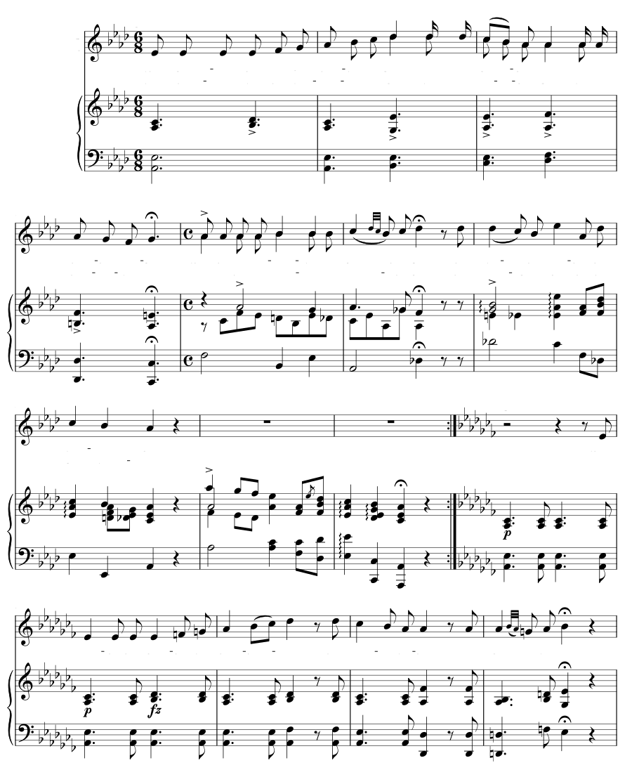 Часовня (Die Kapelle). 6 песен, соч. 4