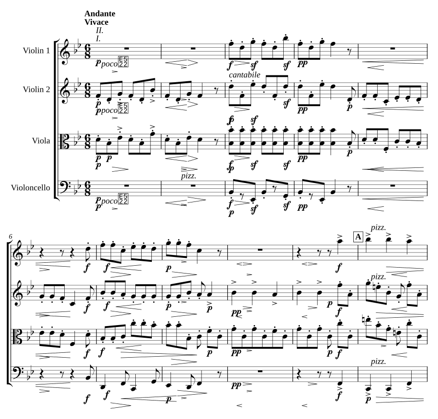Струнный квартет № 3, соч. 67 (String Quartet No.3, Op.67)