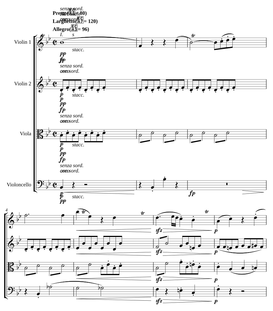 Струнный квартет, соч. 16 № 1 (String Quartet, Op.16 No.1)