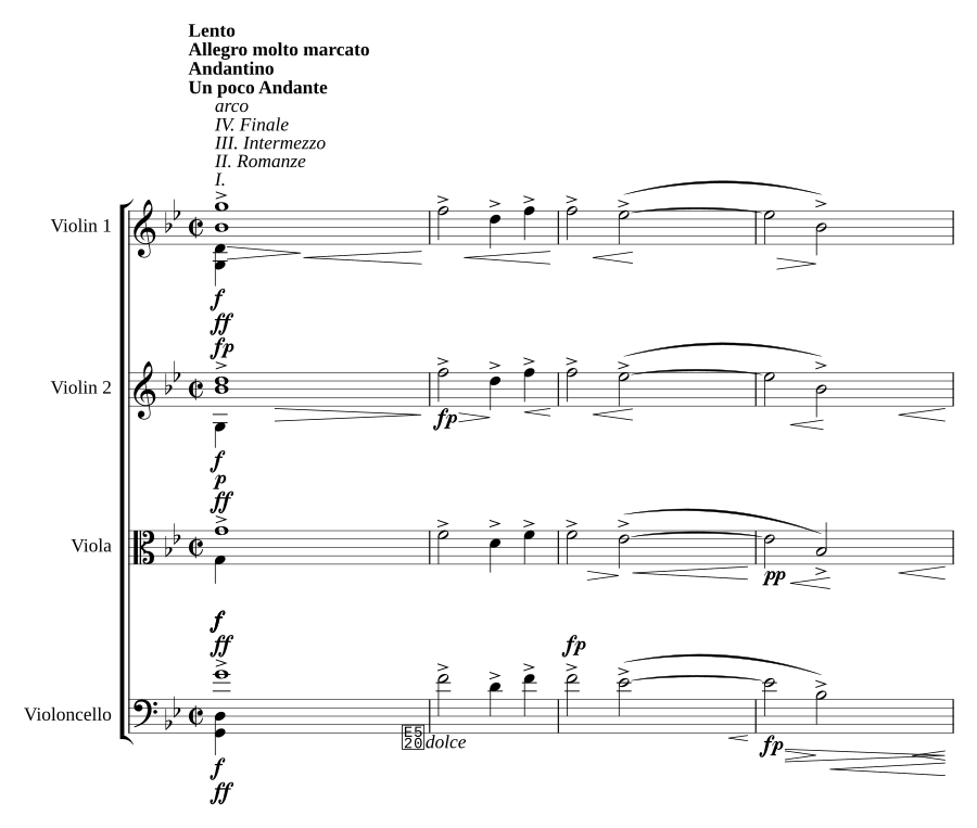 Струнный квартет № 1, соч. 27 (String Quartet No.1, Op.27)