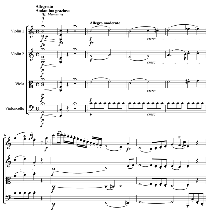 Струнный квартет до мажор, Hob.III:72, соч. 74 № 1 (String Quartet in C major, Hob.III:72, Op.74 No.1)