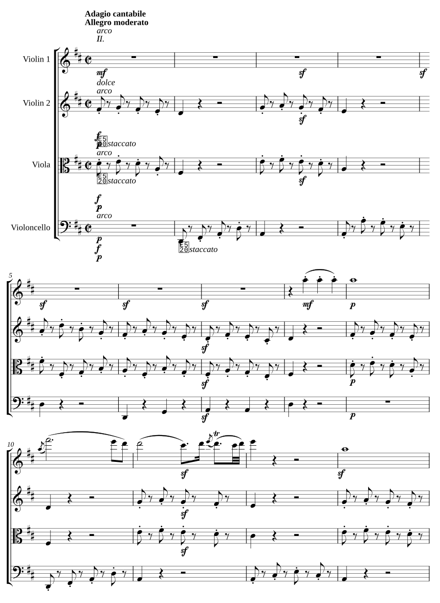 Струнный квартет ре мажор, Hob.III:63, соч. 64 № 5 (String Quartet in D major, Hob.III:63, Op.64 No.5)