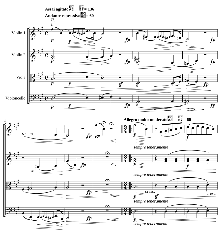 Струнный квартет № 3, соч. 41 № 3 (String Quartet No.3, Op.41 No.3)