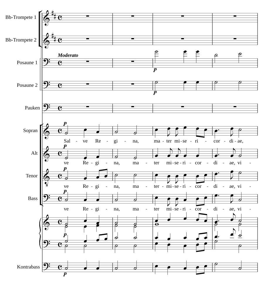 4 Antiphonae de BMV
