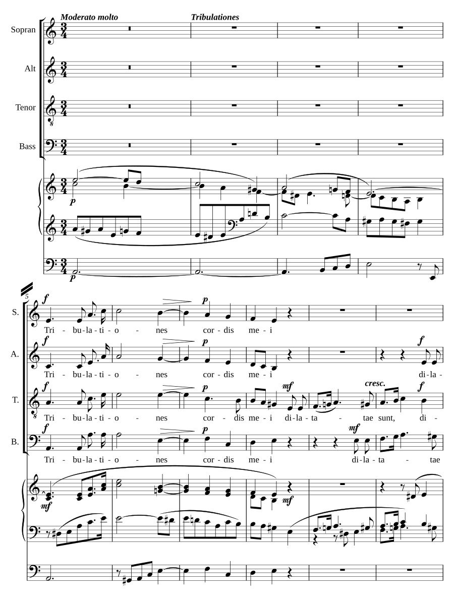 5 Hymnen op. 140