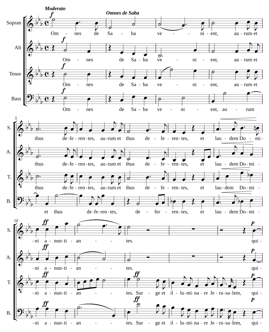 6 lat. Hymnen, Op. 58