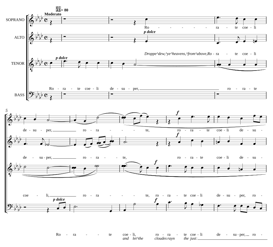 9 Advent-Motetten op. 176