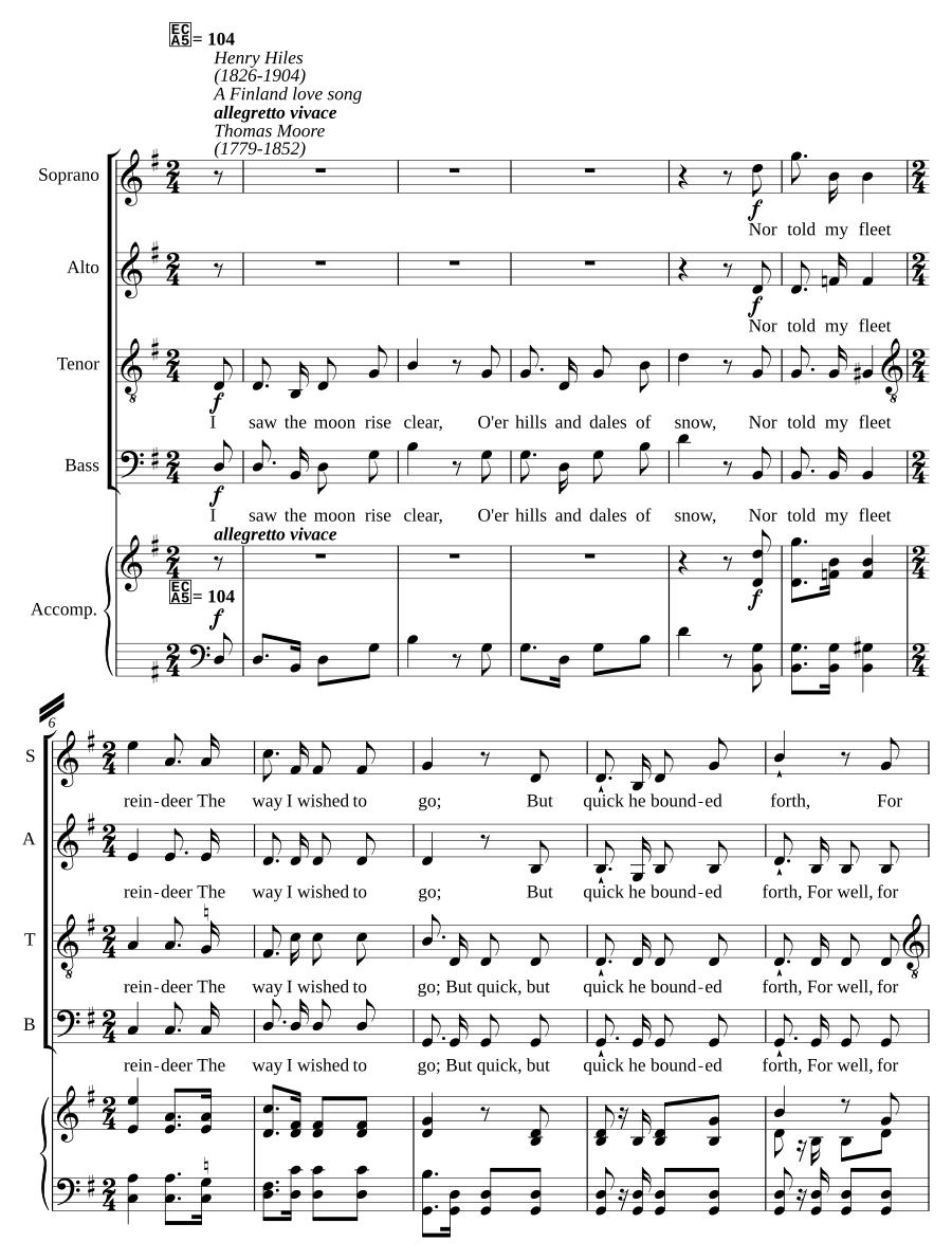 A Finland love song