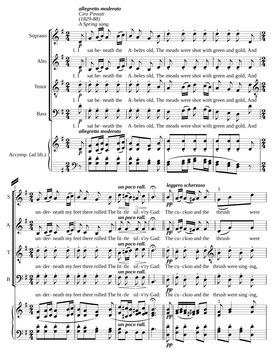 A Spring song