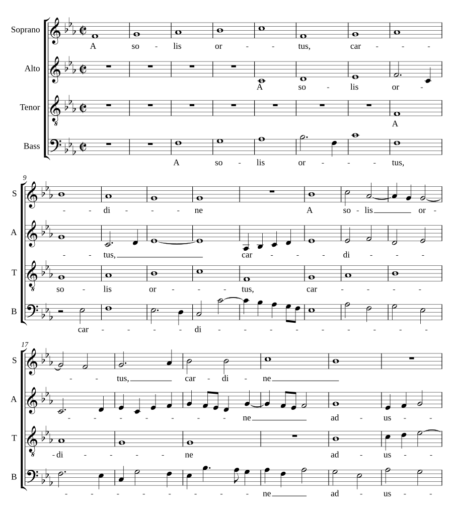 A solis ortus cardine a 4