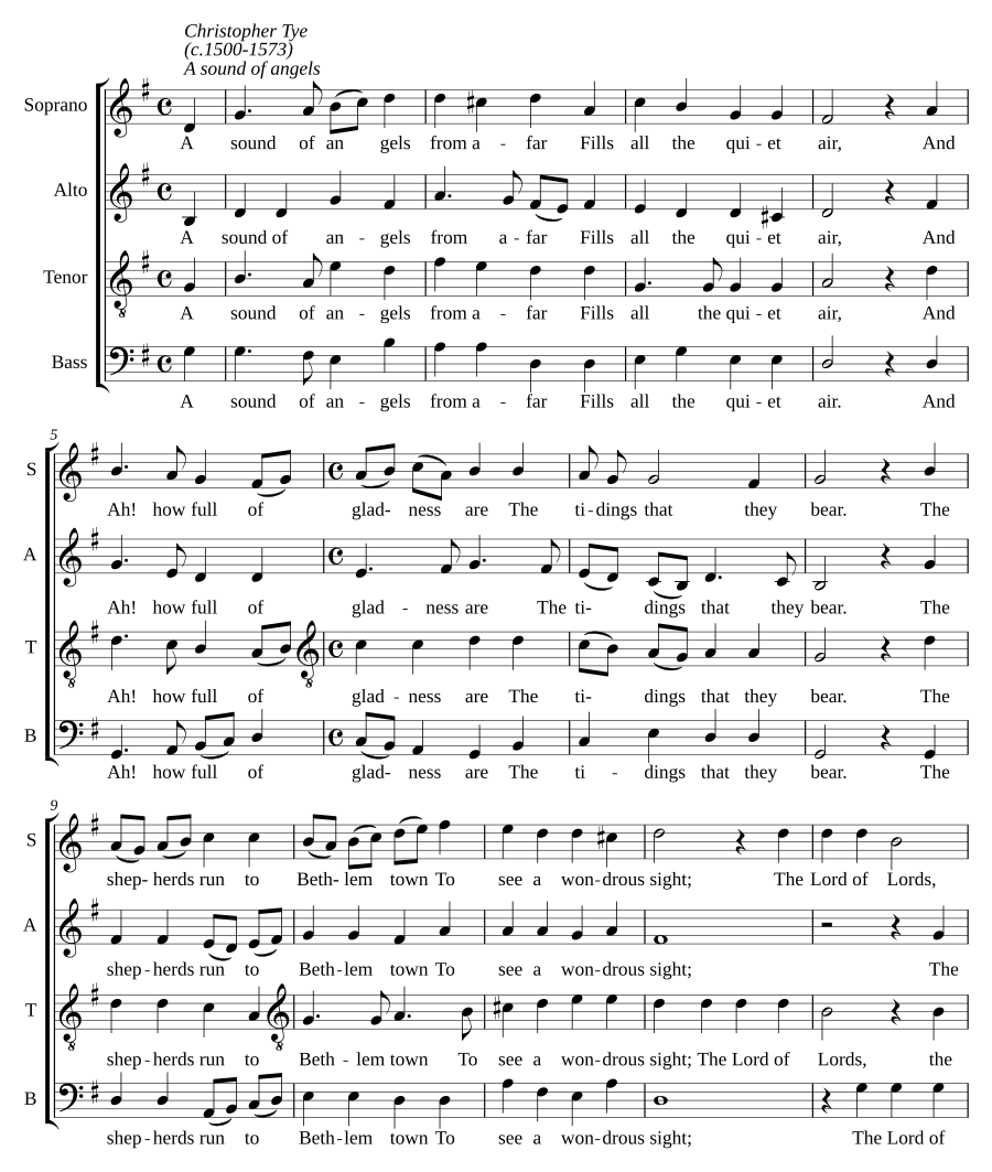 A sound of angels