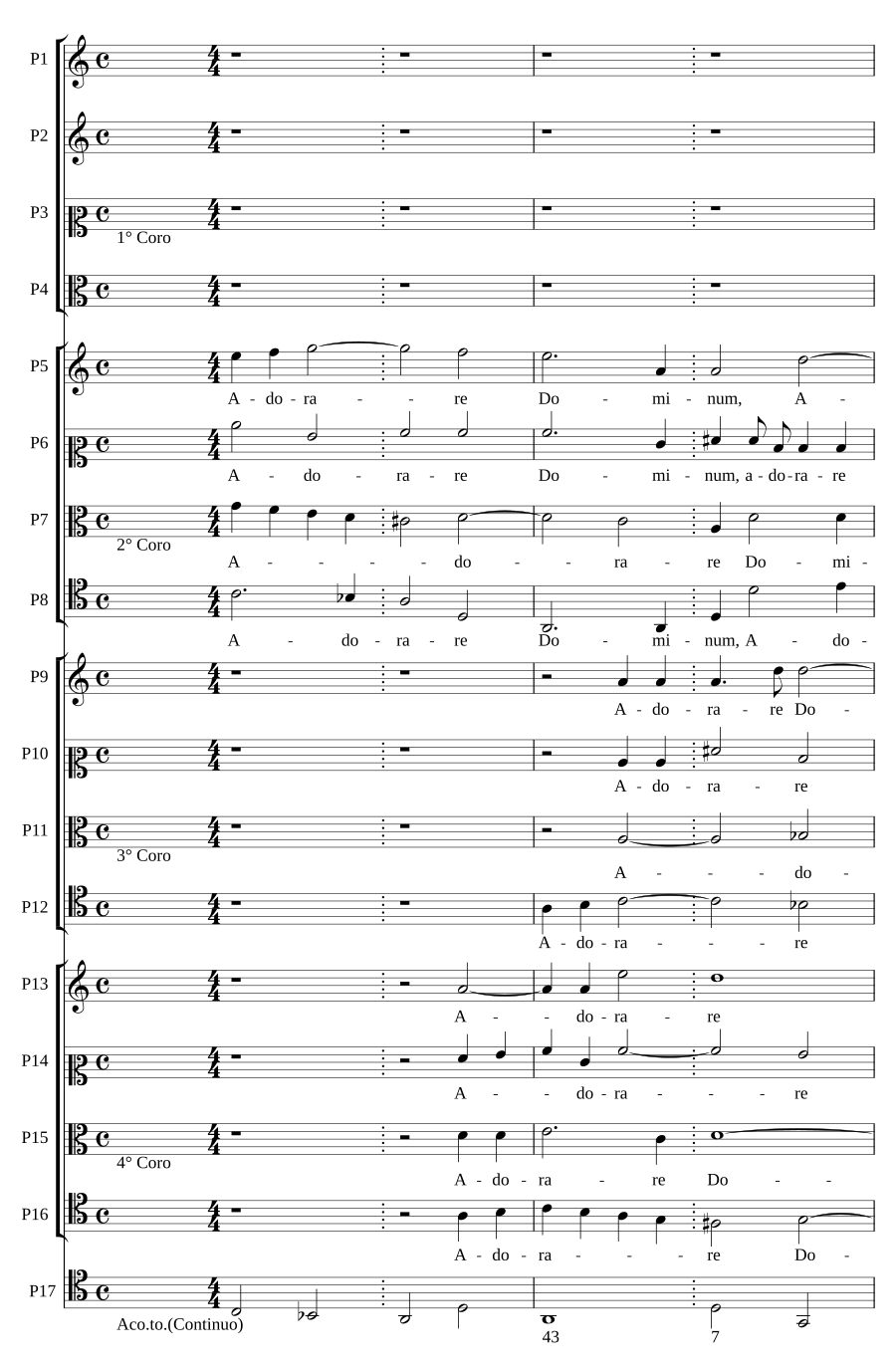 Adorare Dominum