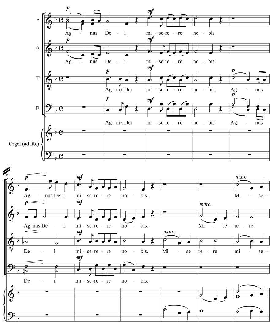 Agnus Dei (No. 2 from 'Andliga sånger')