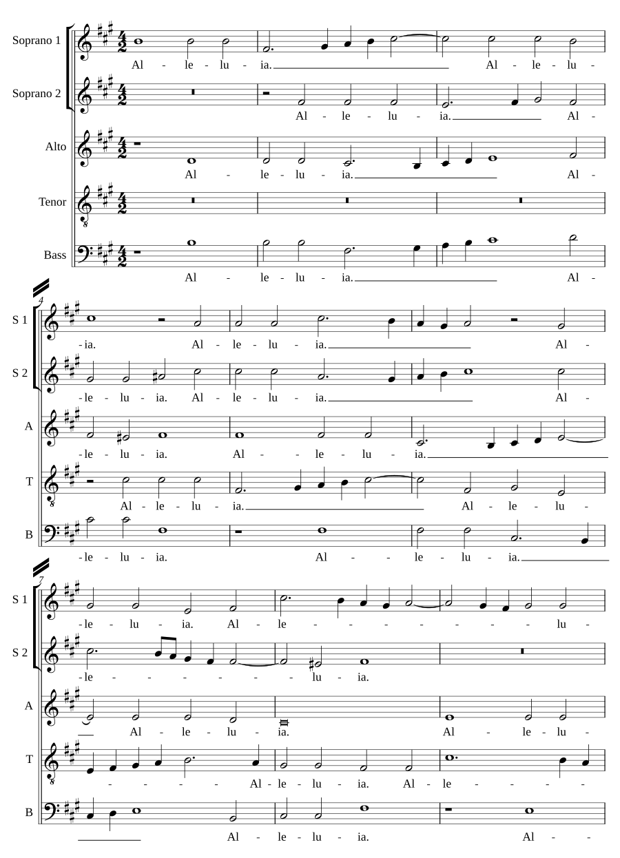 Alleluia, O Patriarcha pauperum