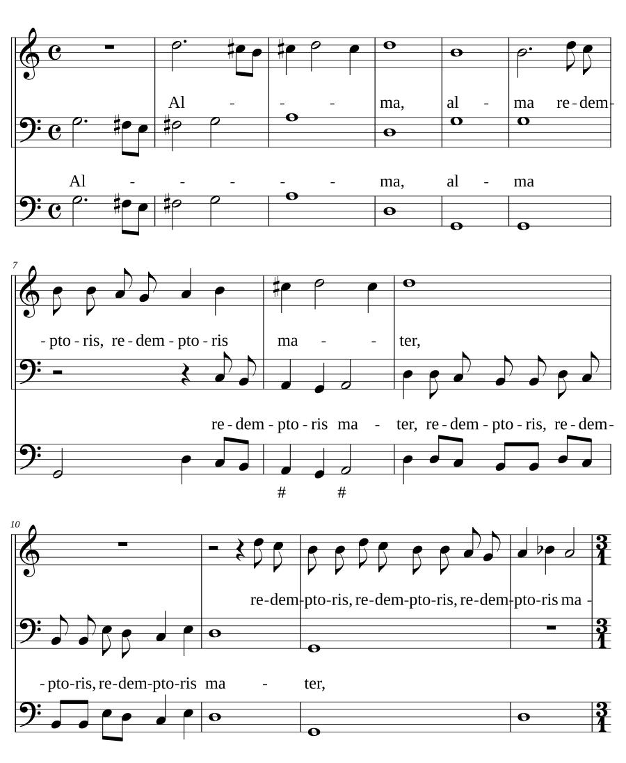 Alma Redemptoris Mater