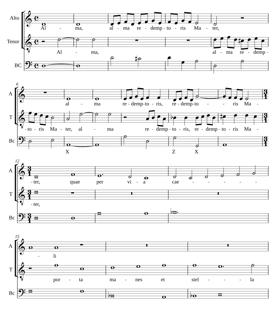 Alma Redemptoris Mater