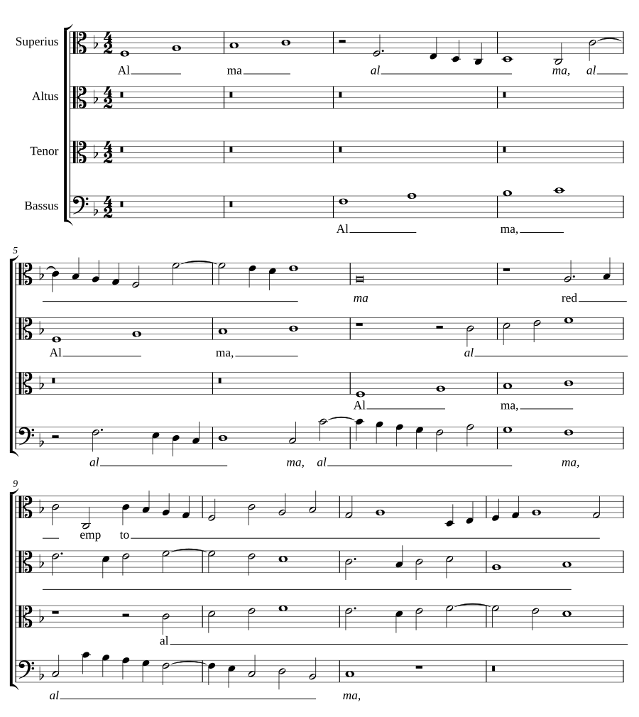 Alma Redemptoris Mater
