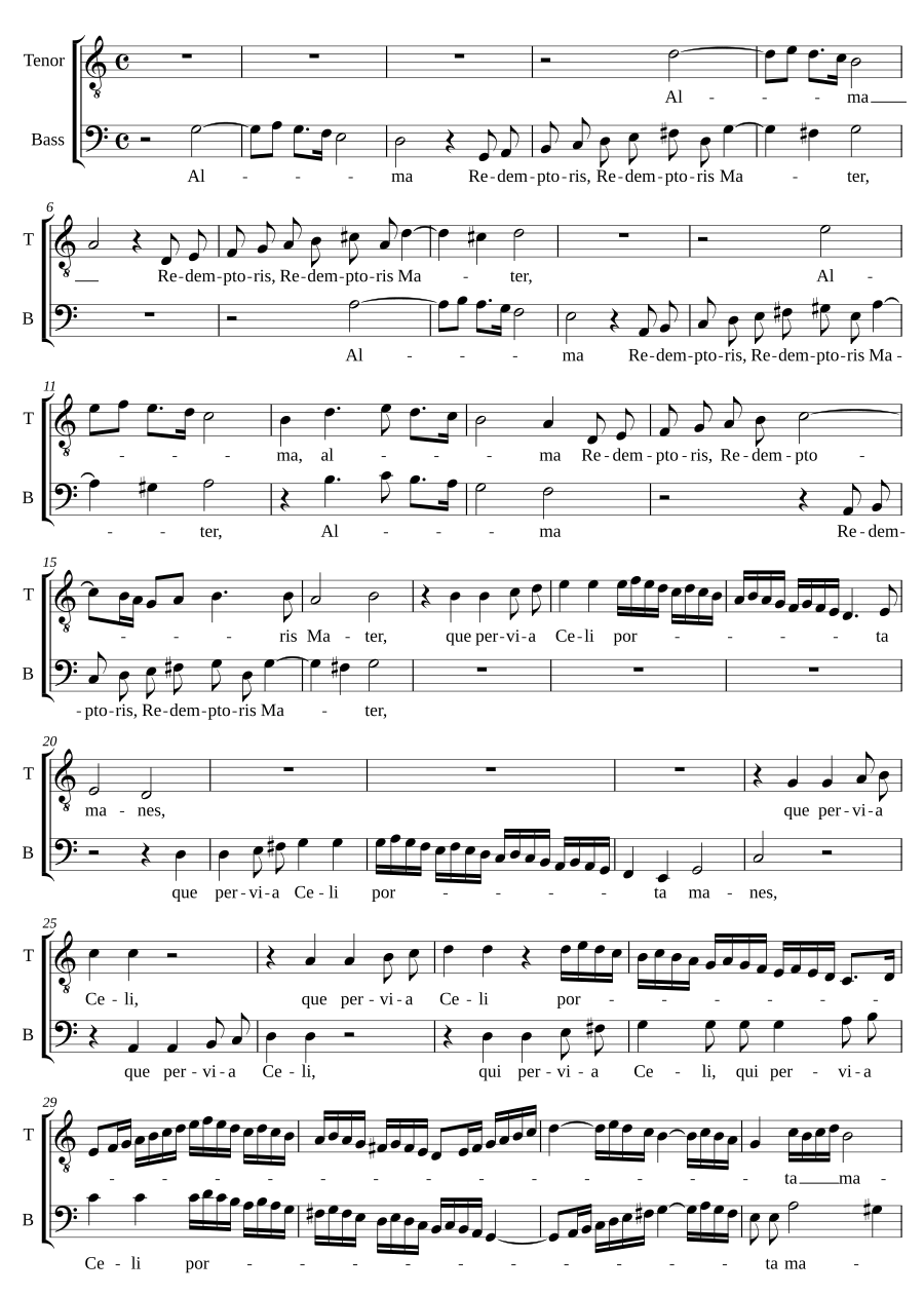 Alma Redemptoris mater