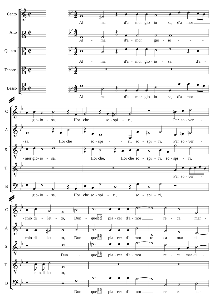 Alma d'amor gioiosa
