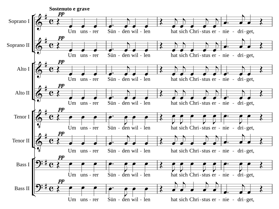 Am Karfreitag, Op. 79, No. 6