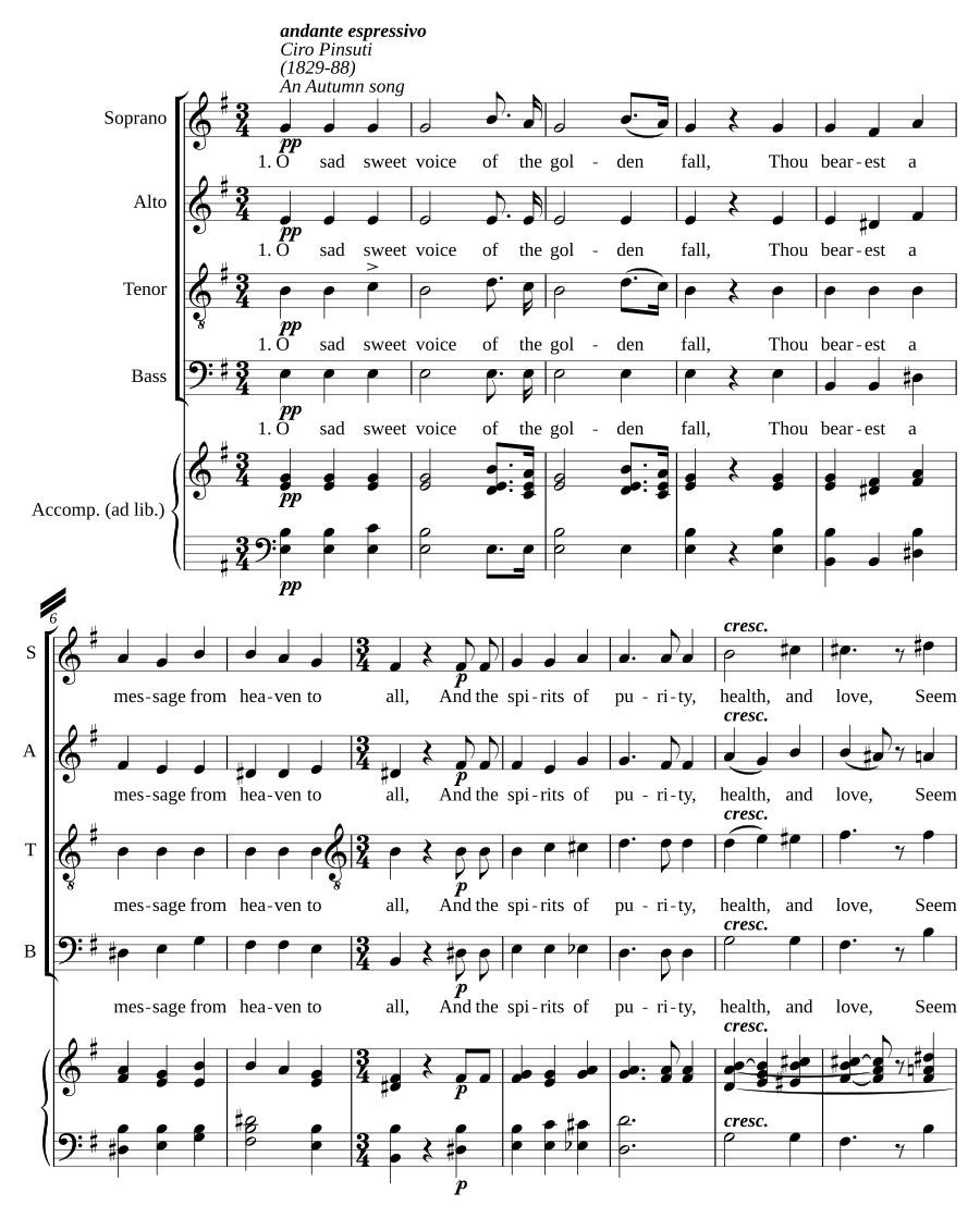 An Autumn song