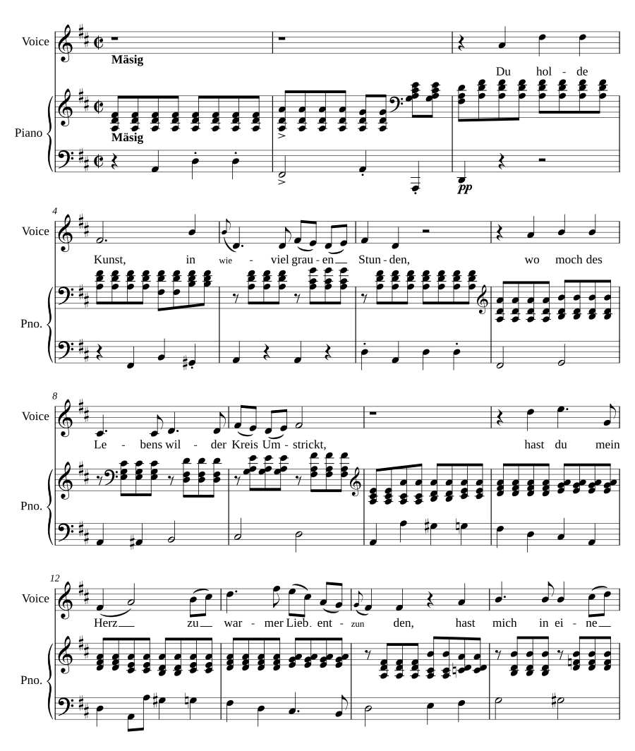 An die Musik