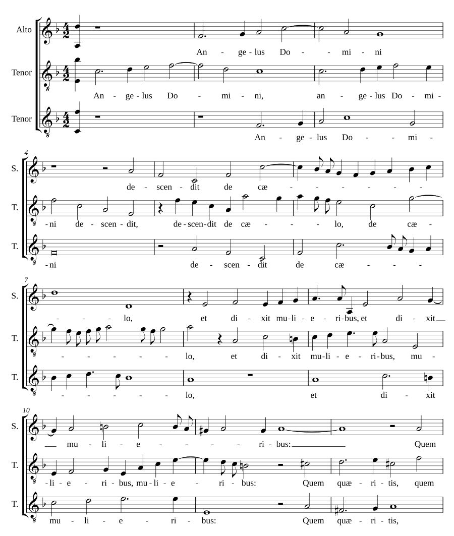 Angelus Domini descendit