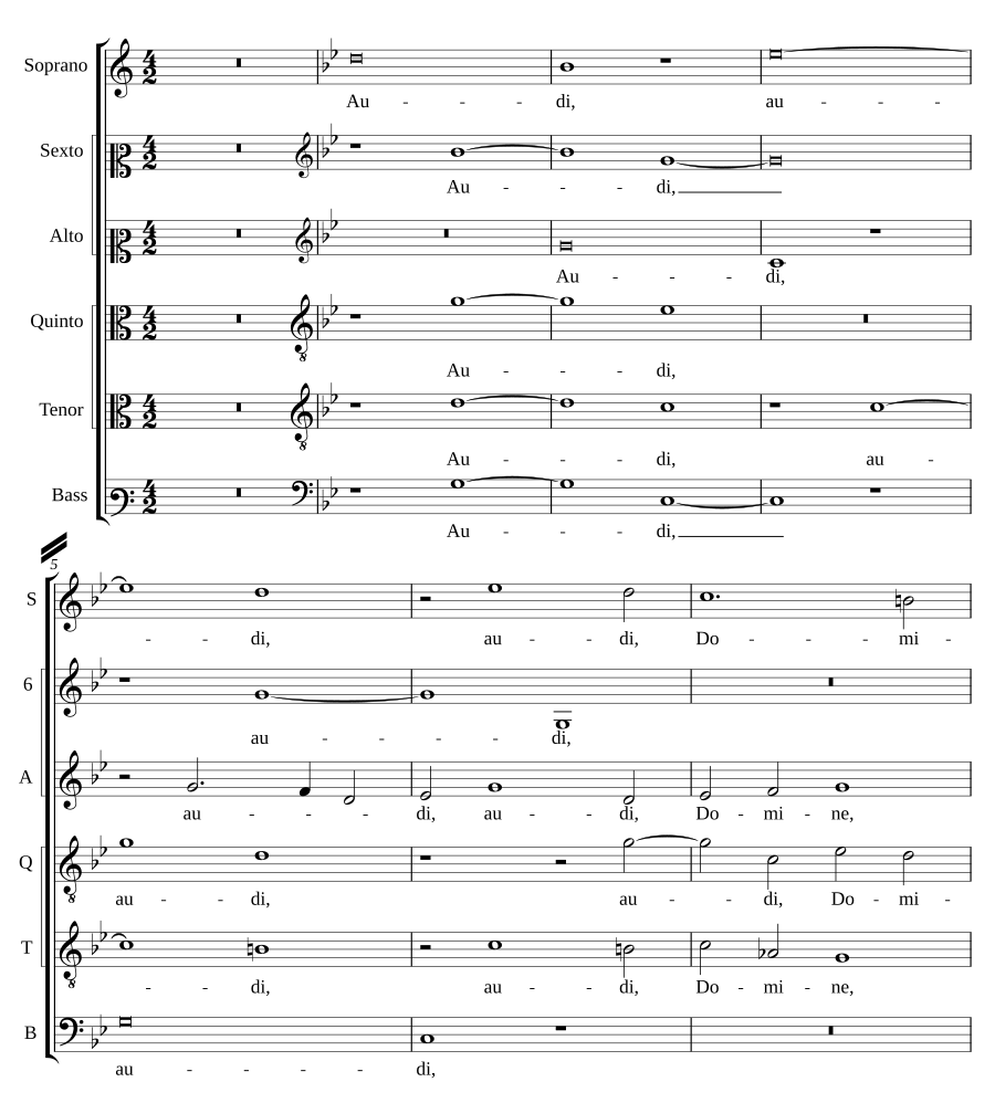 Audi Domine hymnum