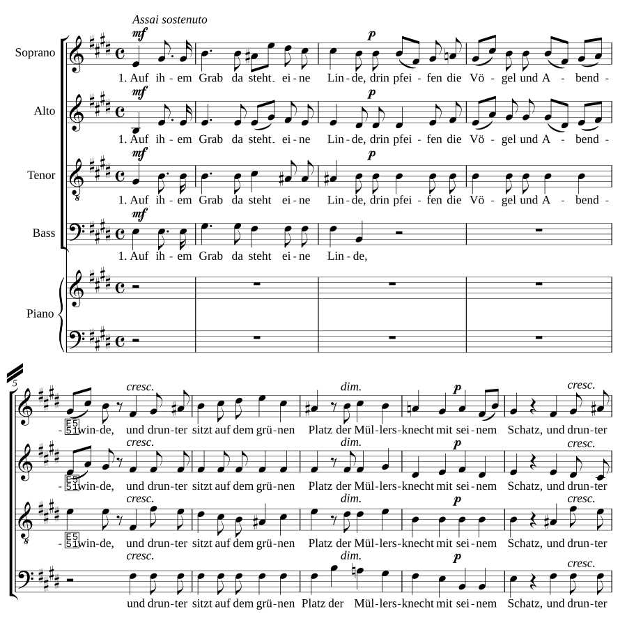 Auf ihrem Grab, Op. 41, No. 4