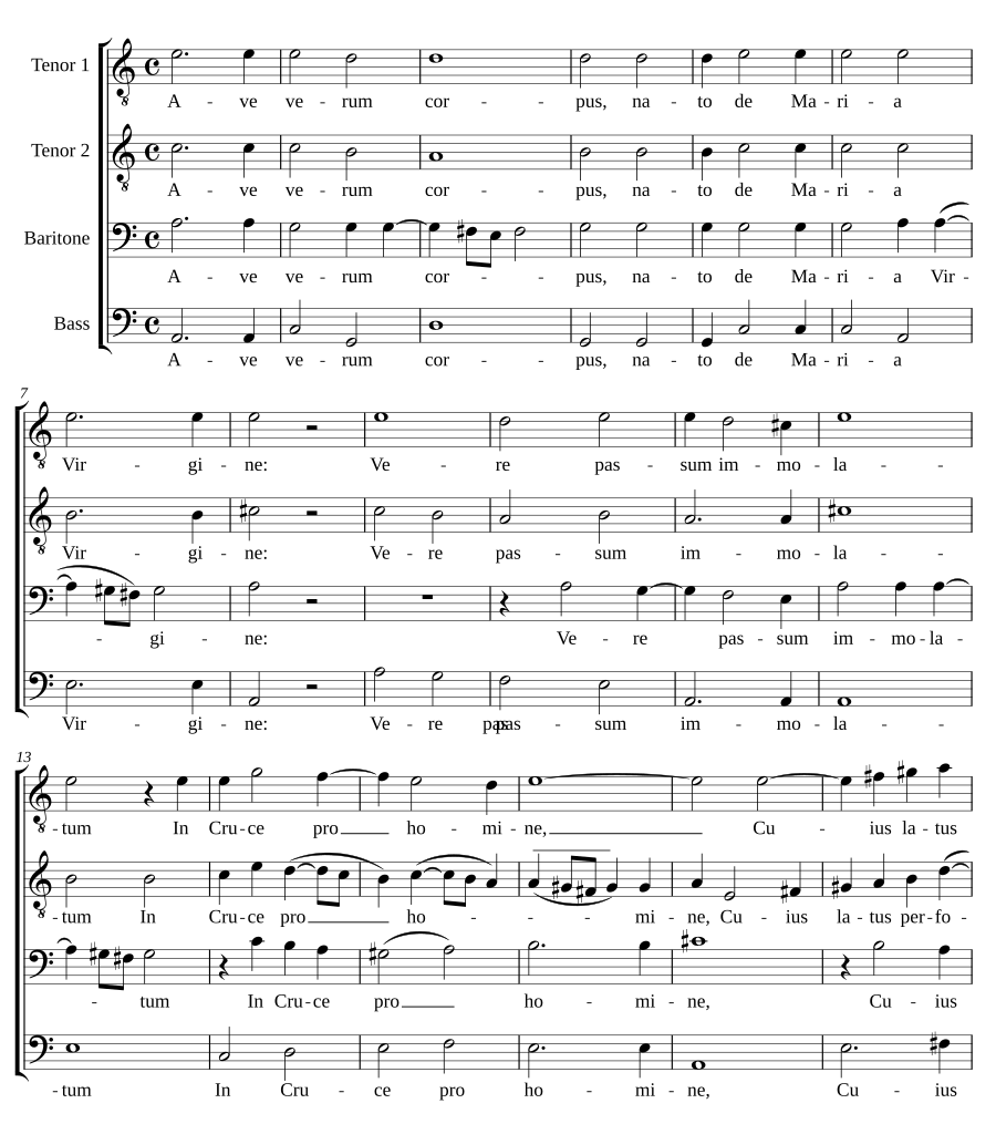 Ave verum