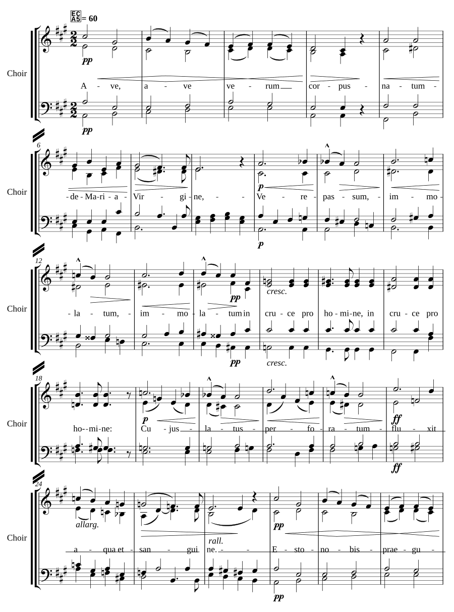 Ave verum III