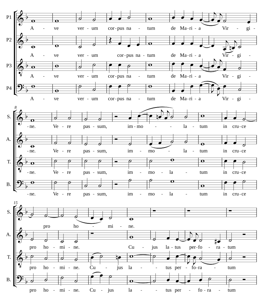 Ave verum corpus