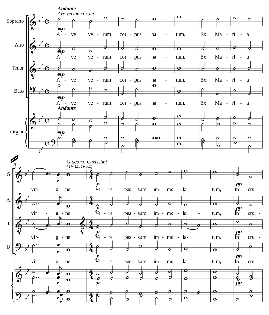 Ave verum corpus