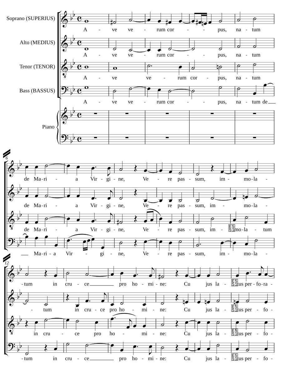 Ave verum corpus
