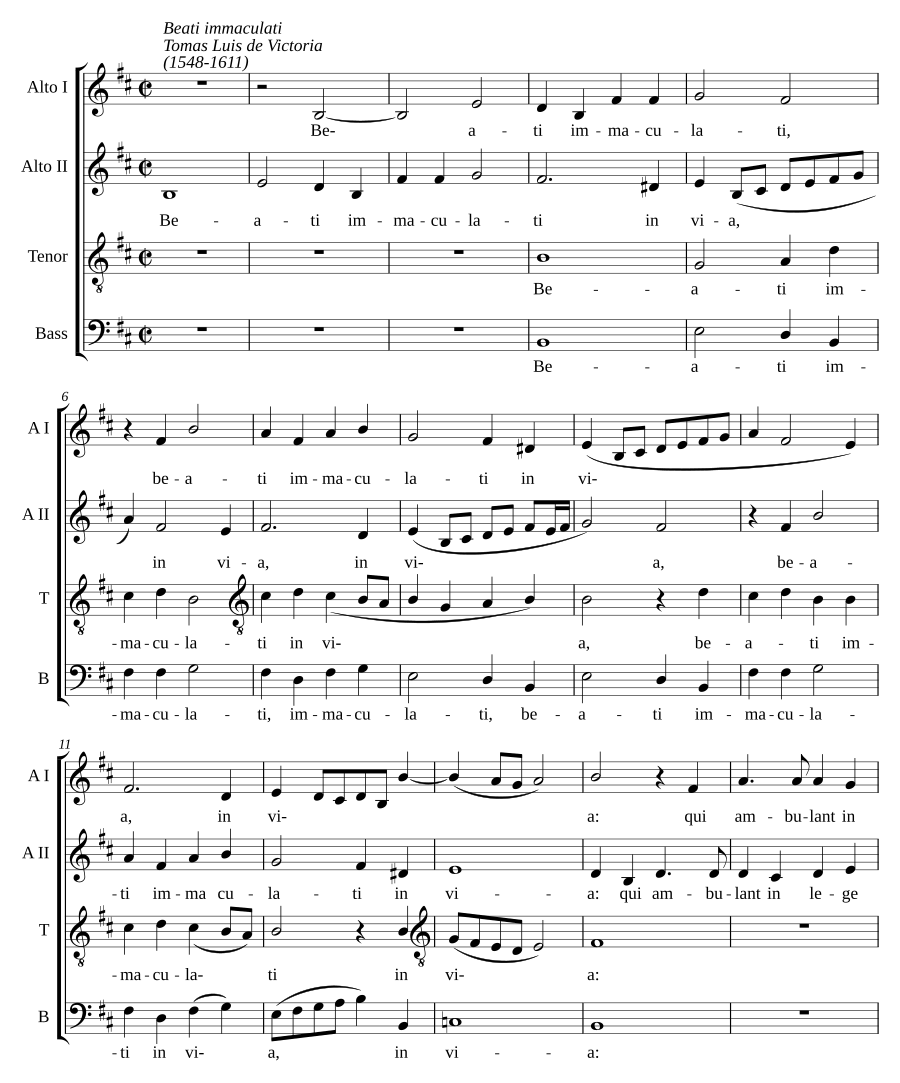 Beati immaculati